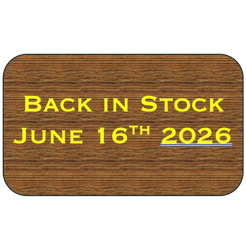 Sign stating item is currently backordered until June 16th, 2026